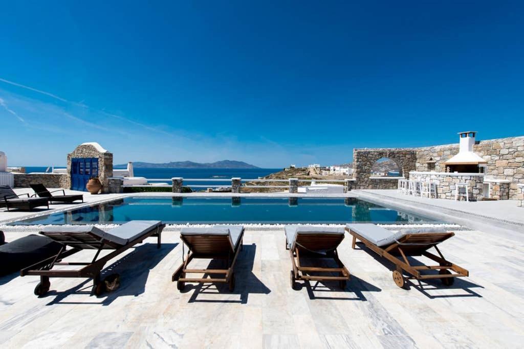 Villa Orion Mykonos - Blue Views Mykonos Villas Mykonos Town Exterior foto