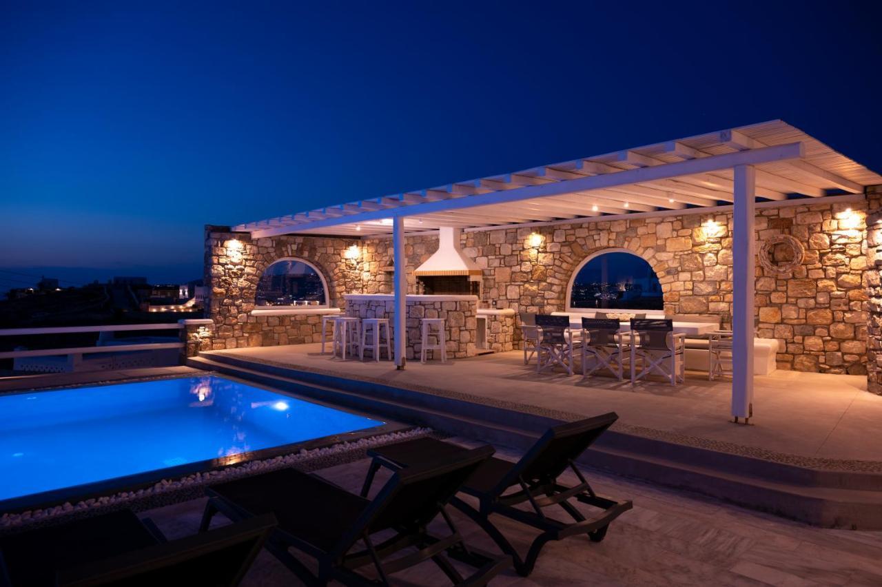 Villa Orion Mykonos - Blue Views Mykonos Villas Mykonos Town Exterior foto